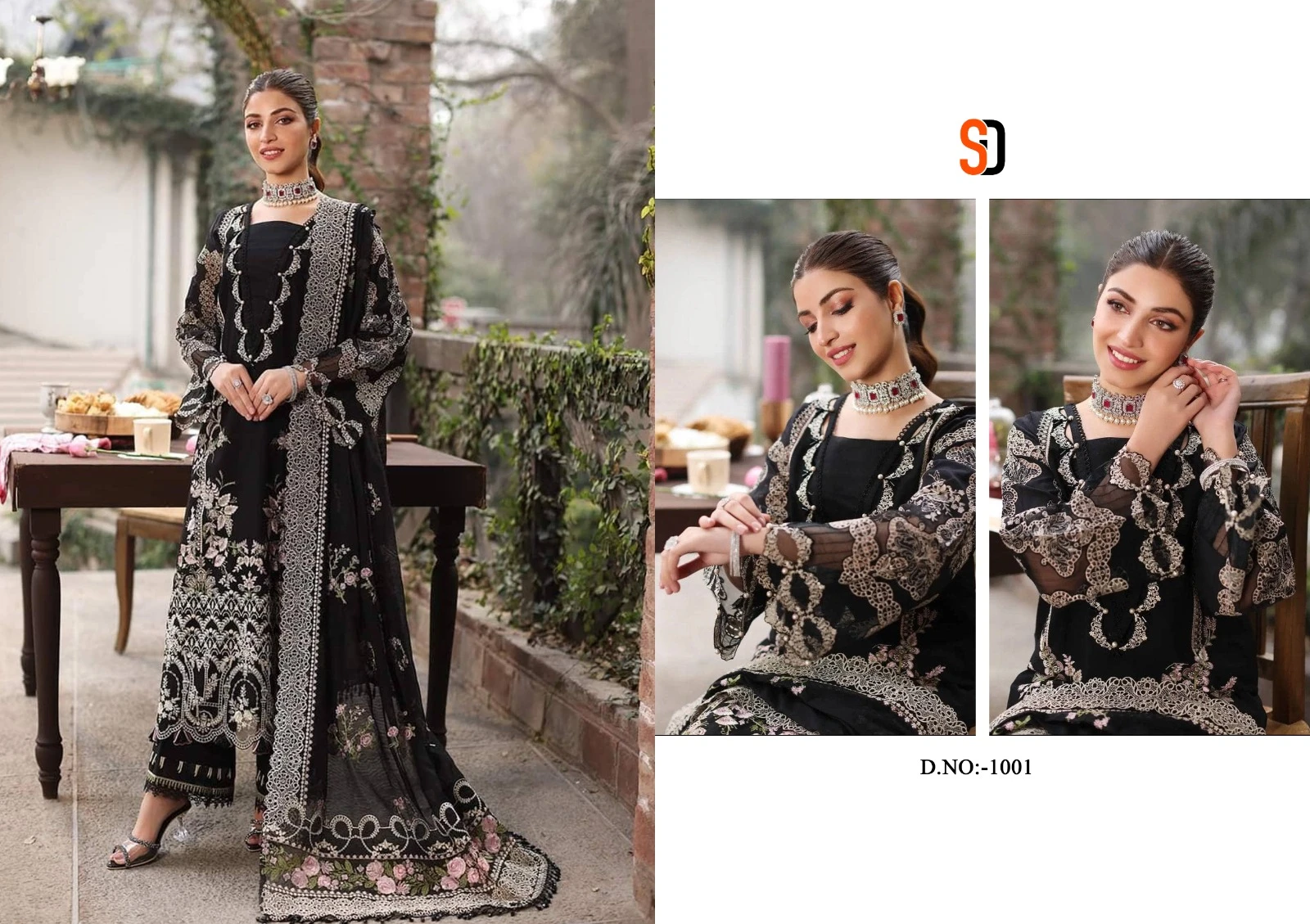 Shraddha Designer Charizma Vol 1 Pure Cotton Wholesale Pakistani Salwar Suit Catalog — Wholesale Salwar Suits, MPA wholesale from Surat - Gallery Image 3